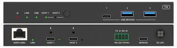 VivoLink USB3.2 Gen 1 Extender 100m with Dual USB-C in & Video - USB 3.0 von LumaTech