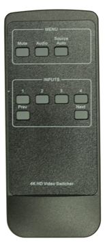VivoLink VL120011-REM - IR Wireless - Drucktasten - Schwarz von LumaTech