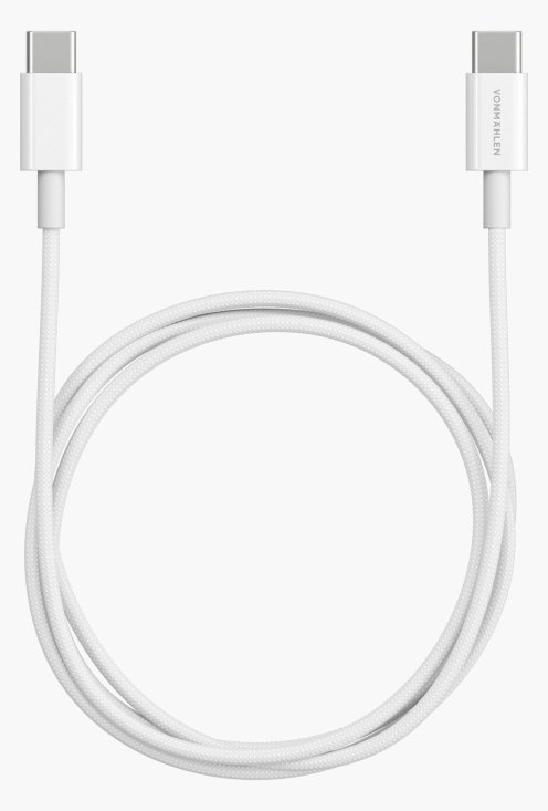 Vonmählen 60W Ladekabel USB-C auf USB-C weiss - Kabel - Digital/Daten