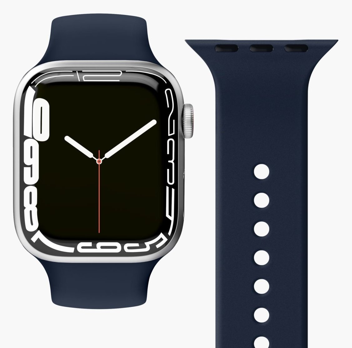 Vonmählen Classic - Band - Smartwatch - Blau - Apple - Apple Watch 38 mm | 40 mm | 41 mm - Silikon