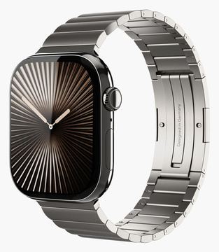 Vonmählen Edelstahl Gliederarmband Pro für Apple Watch 44/45/46 von LumaTech