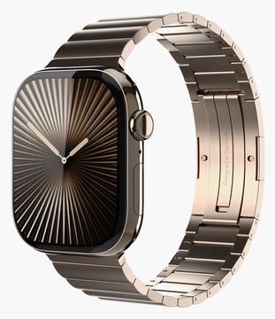 Vonmählen Edelstahl Gliederarmband Pro für Apple Watch 44/45/46 von LumaTech