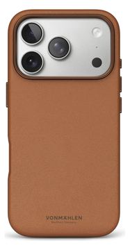 Vonmählen Like Leather - Hintere Abdeckung für Mobiltelefon - MagSafe-Kompatibilität - Polycarbonat (PC) von LumaTech