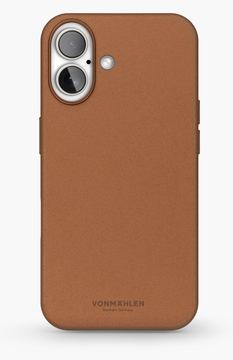 Vonmählen Like Leather Case für iPhone 16 Plus braun von LumaTech