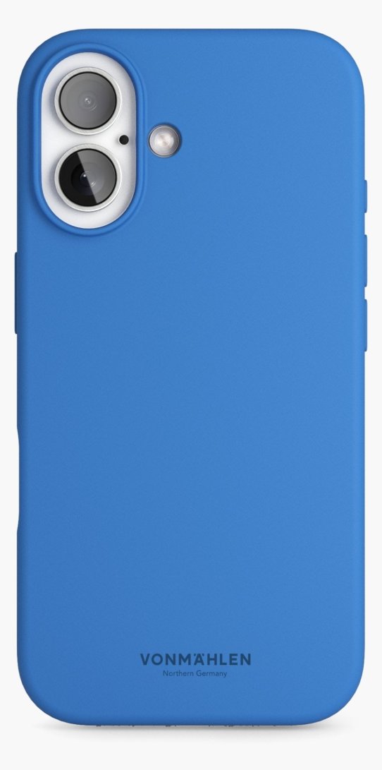 Vonmählen Silikon-Case für iPhone 16 Plus blau