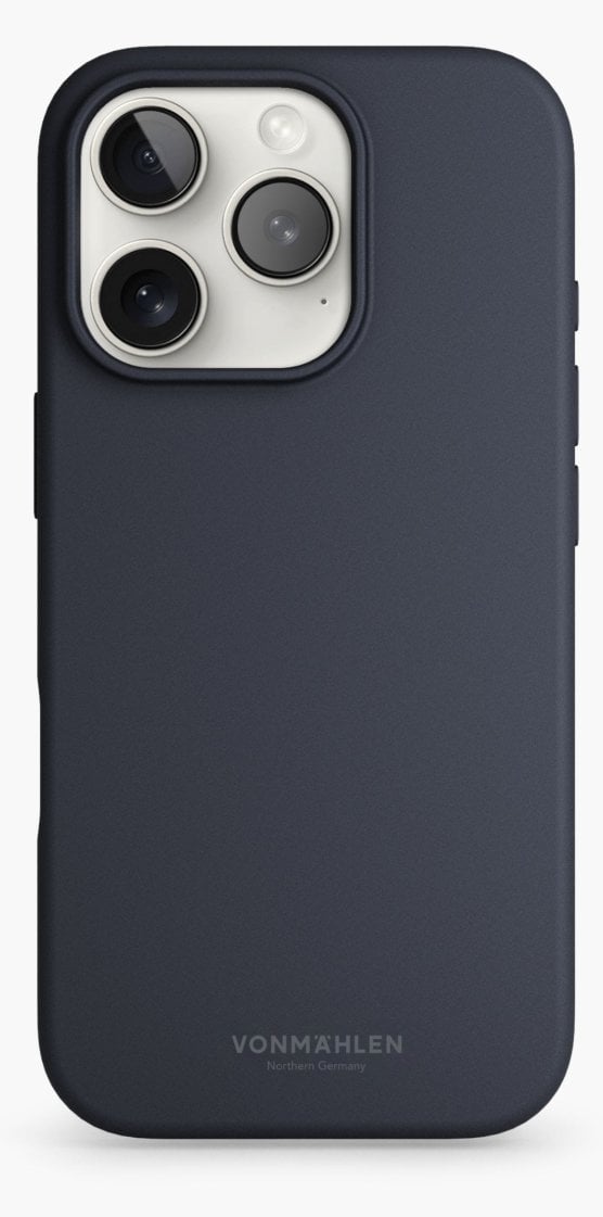Vonmählen Silikon-Case für iPhone 16 Pro dunkelblau