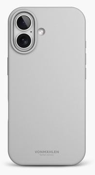 Vonmählen Soft Silicone Case iPhone 17 Light Gray von LumaTech