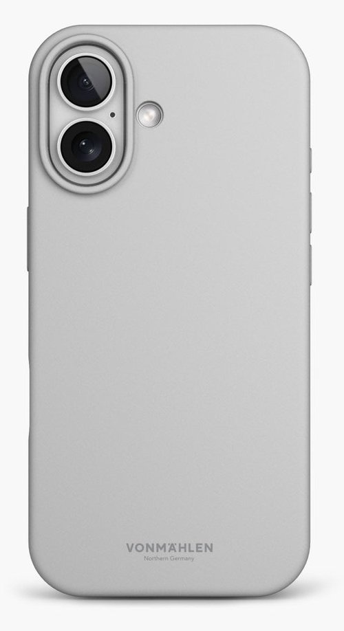 Vonmählen Soft Silicone Case iPhone 17 Light Gray