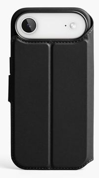 Vonmählen Vegan Leather Folio iPhone 17 Air Black von LumaTech
