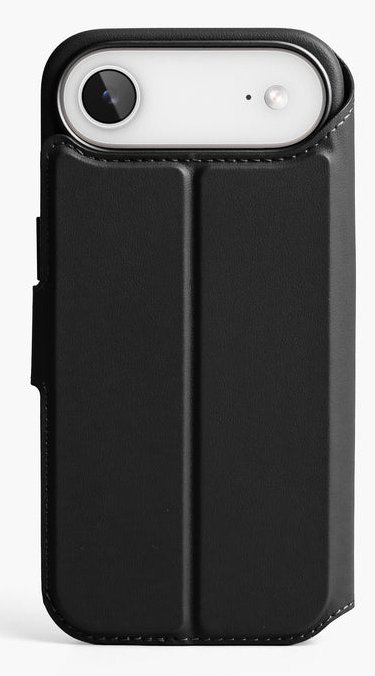 Vonmählen Vegan Leather Folio iPhone 17 Air Black