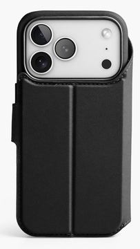 Vonmählen Vegan Leather Folio iPhone 17 Pro Max Black von LumaTech
