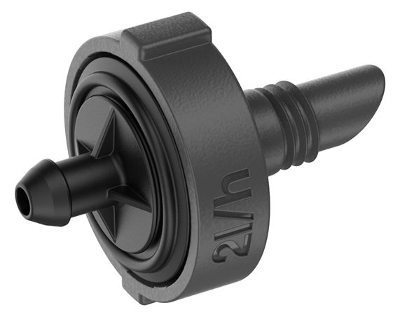 Gardena 13302-20 - Tropfer - Tropfbewässerungssystem - Kunststoff - Schwarz - 2 l/h - 1 Stück(e)
