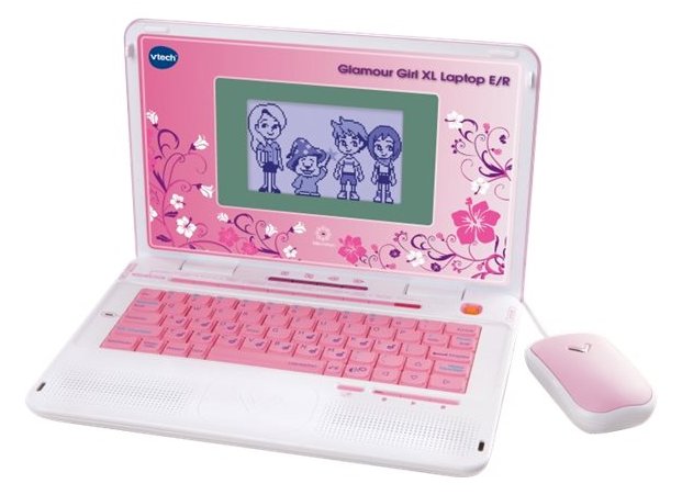 VTech Aktion Intelligenz Glamour Girl XL Laptop E/R