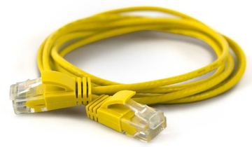 WANTEC 7286 - 1,5 m - Cat6a - U/UTP (UTP) - RJ-45 - RJ-45 - Gelb von LumaTech
