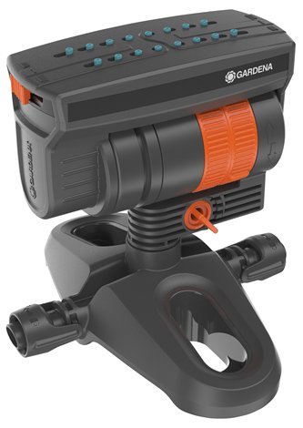 Gardena 13325-20 - Schwingender Wassersprinkler - 90 m² - Schwarz
