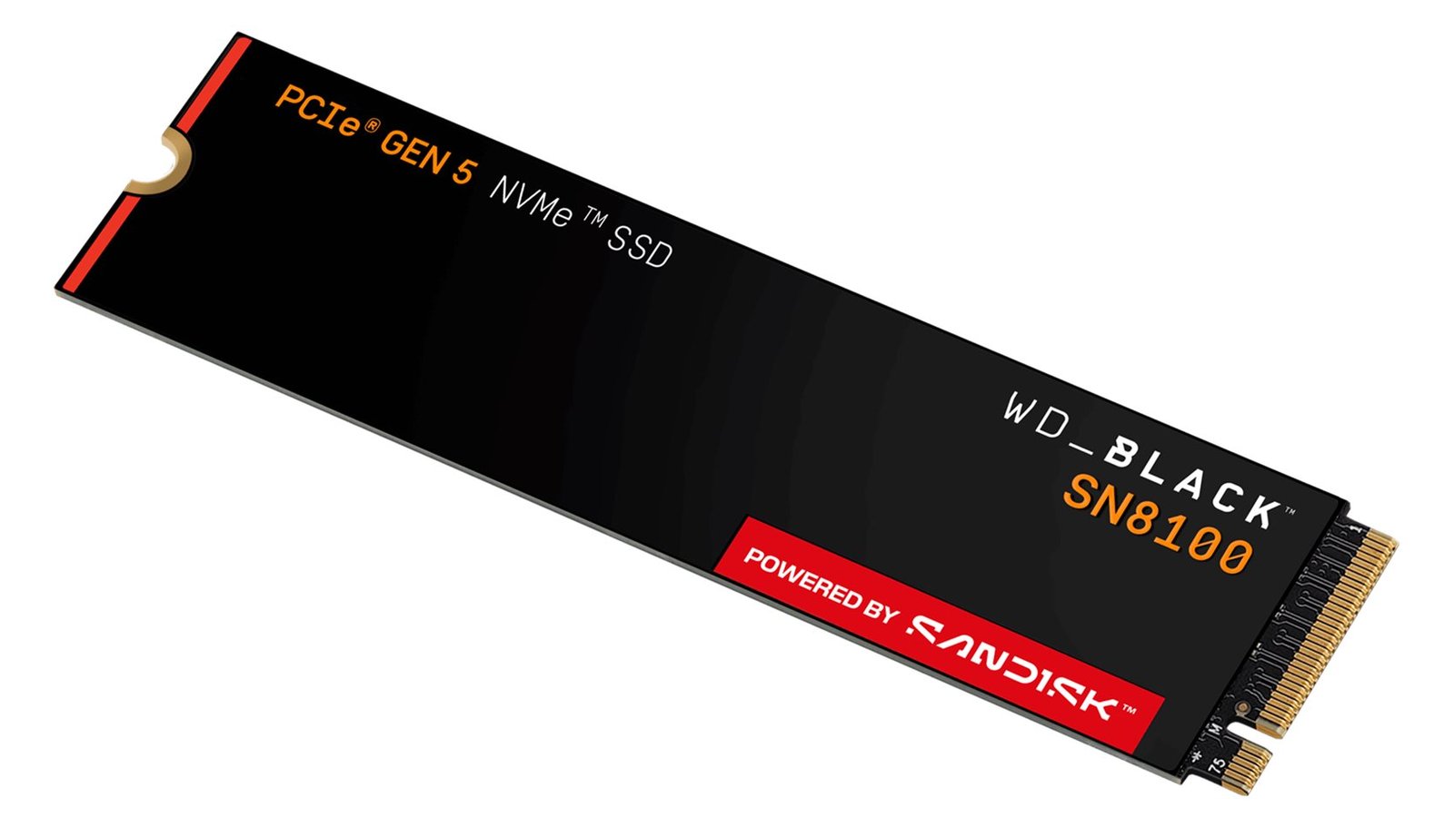 WD Black SN8100 - SSD - 8 TB - intern - M.2 2280 - PCI Express 5.0 x4 (NVMe)