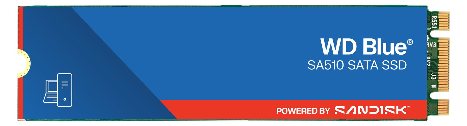 WD Blue SA510 SSD 1TB M.2 SATA III