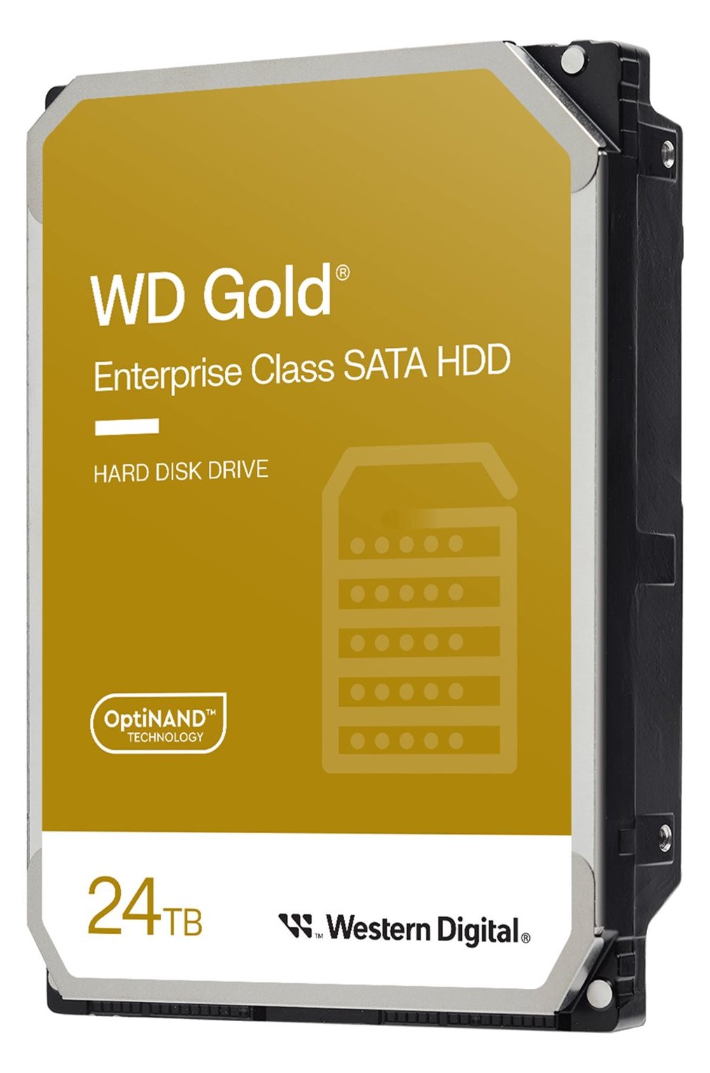 WD Gold 24TB SATA 512MB 3.5 6GBs - Festplatte - Serial ATA