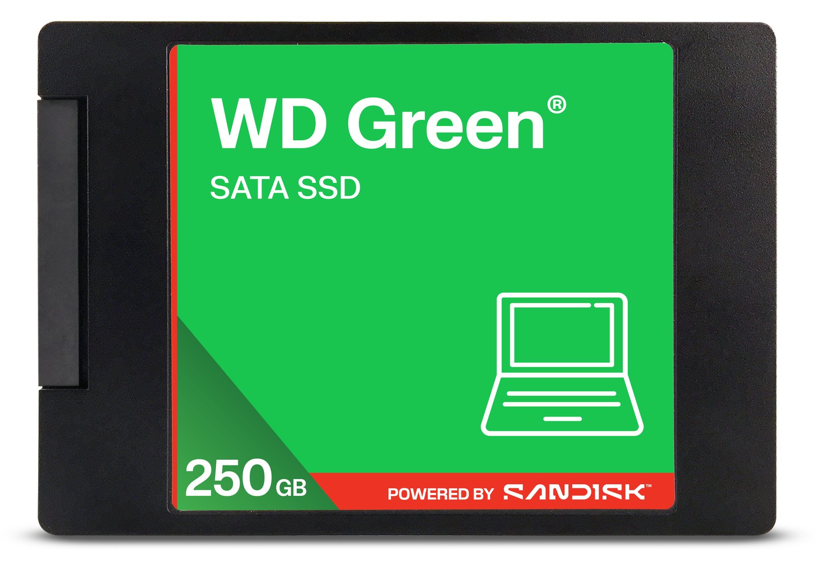 WD Green - SSD - 250 GB - gehäuft - intern - 2.5 (6.4 cm)
