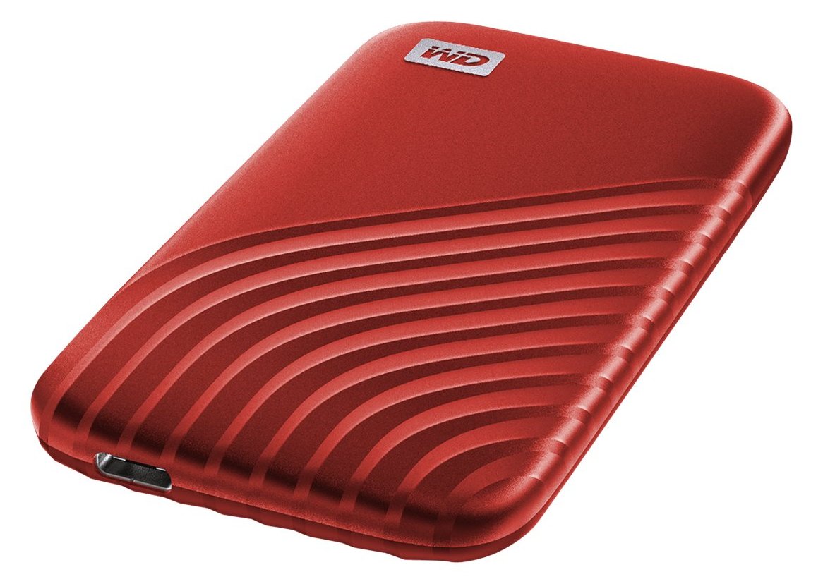 WD My Passport SSD WDBAGF0010BRD - SSD - verschlüsselt - 1 TB - extern (tragbar)