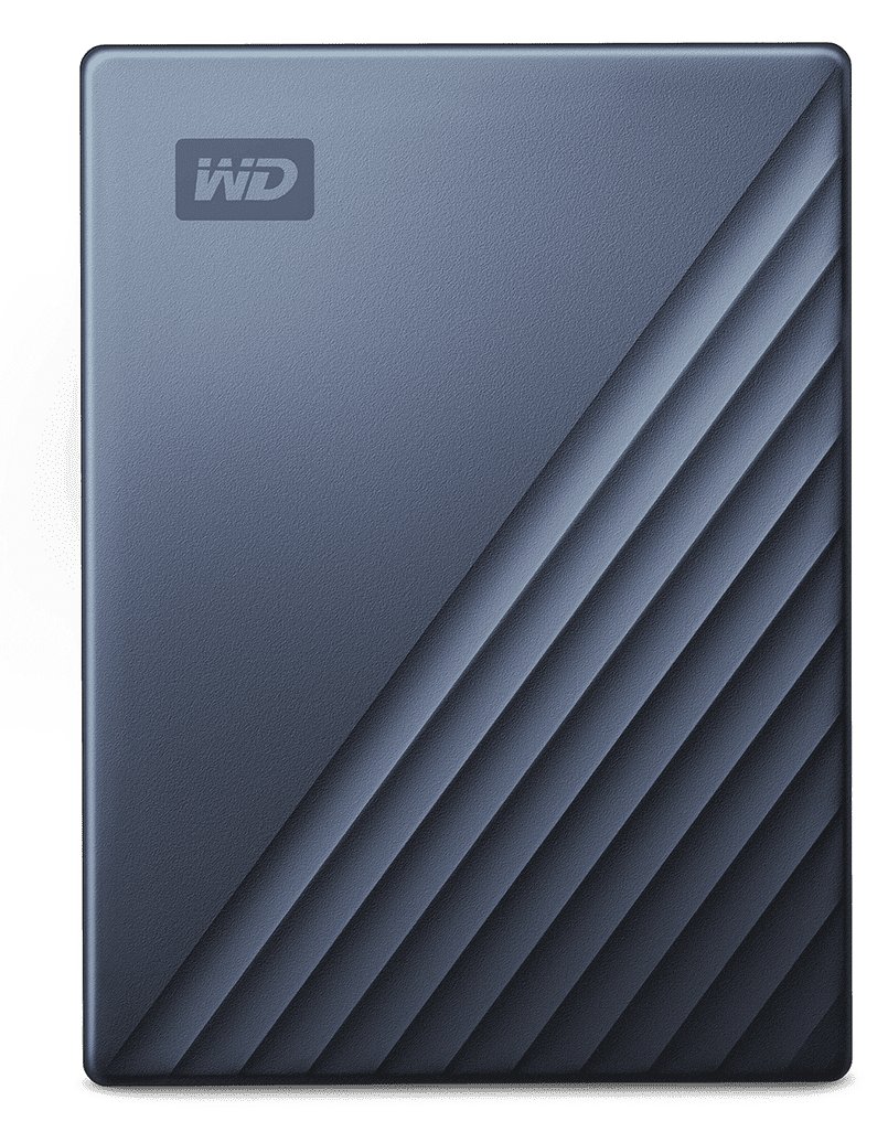 WD My Passport Ultra WDBFTM0050BBL - Festplatte - verschlüsselt - 5 TB - extern (tragbar)