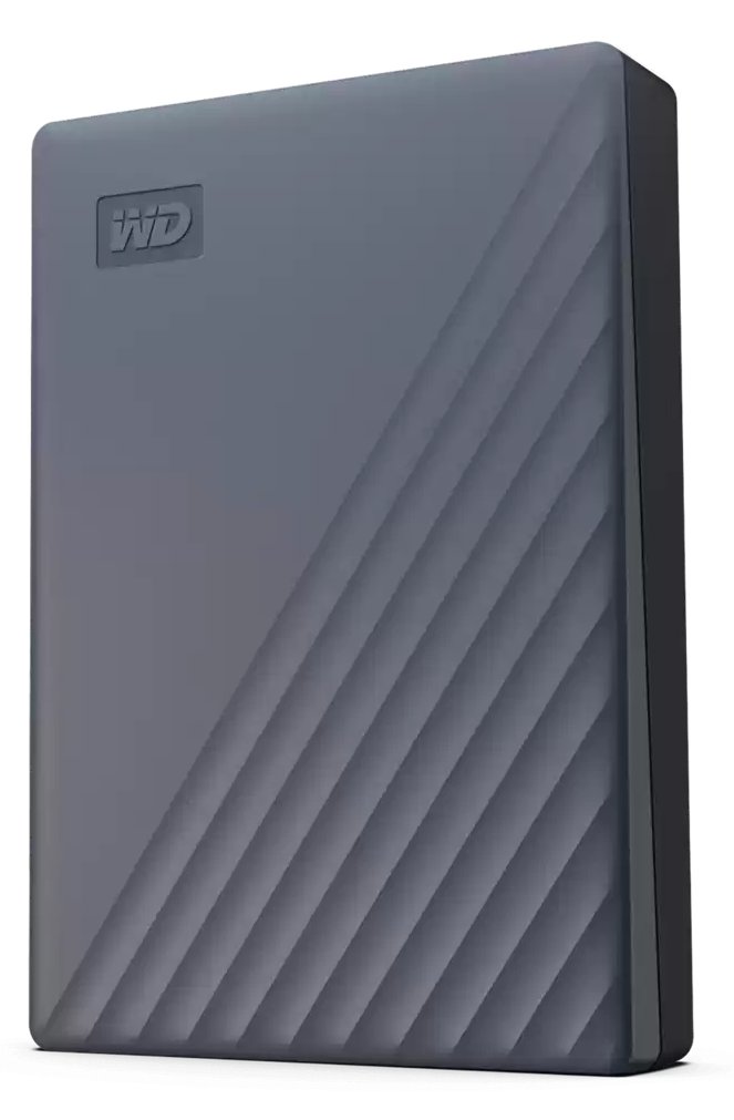 WD My Passport WDBY3J0060BGY - Festplatte - verschlüsselt - 6 TB - extern (tragbar)