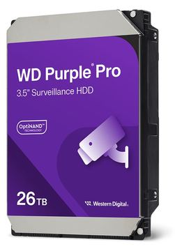 WD Purple Pro WD260PURP - Festplatte - 26 TB - Videoüberwachung, Smart Video - intern - 3.5 (8.9 cm) von LumaTech