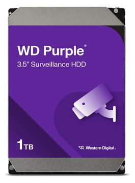 WD Purple Surveillance Hard Drive WD10PURZ - Festplatte - 1 TB - intern - 3.5 (8.9 cm) von LumaTech