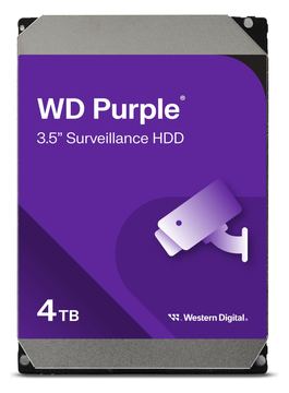 WD Purple WD43PURZ - Festplatte - 4 TB - Überwachung - intern - 3.5 (8.9 cm) von LumaTech