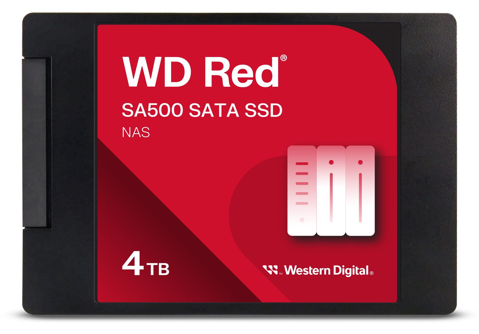 WD Red SA500 WDS400T2R0A-68CKB0 - SSD - 4 TB - intern - 2.5 (6.4 cm)