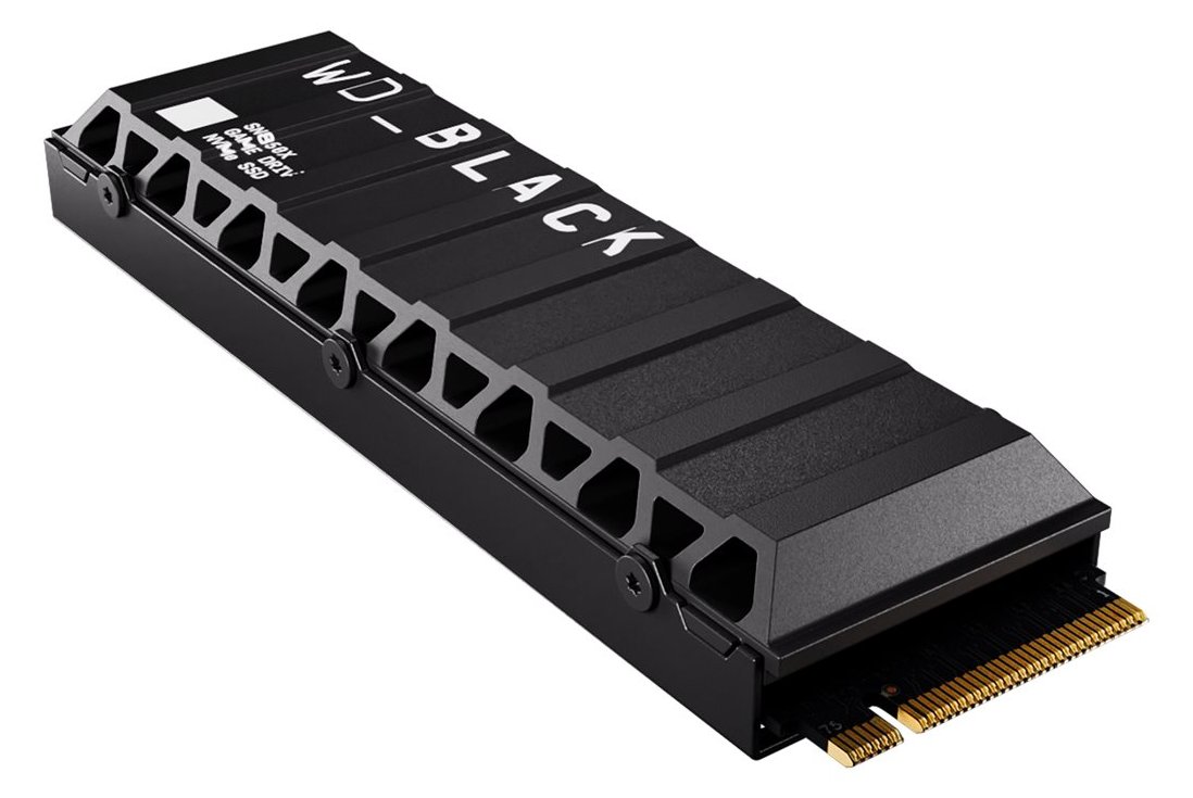 WD WD_BLACK SN850X 4TB NVMe-SSD for PS5 with Heatsink