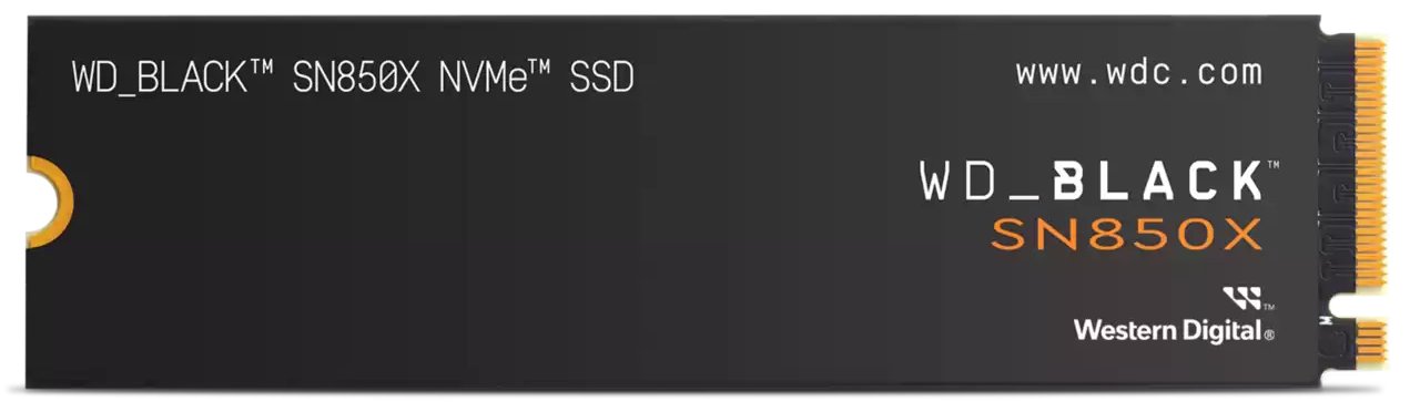 WD WD_BLACK SN850X NVMe SSD WDS400T2X0E - SSD - 4 TB - intern - M.2 2280 - PCIe 4.0 x4 (NVMe)