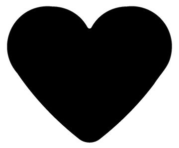 WEDO Heart - Form Handwerksstanze - Grau - Orange - Papier - 220 g/m² - 65 mm - 44 mm von LumaTech