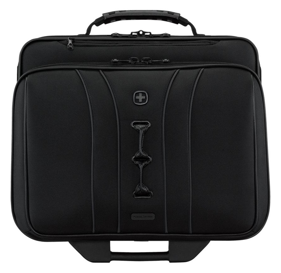 Wenger Legacy Black Series 15.6 Wheeled Laptop Case w Tablet Pocket
