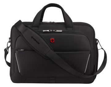 Wenger Meteor Brief 16 - 17'' Laptop Briefcase with Tablet Pocket Black von LumaTech
