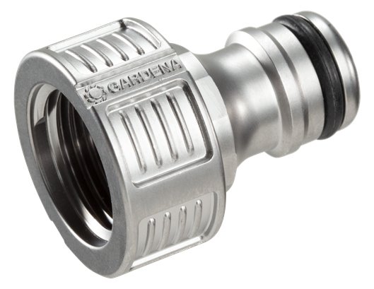 Gardena 18240-50 - Schlauchanschluss - 1/2" - Männlich/Weiblich - Metall - Silber