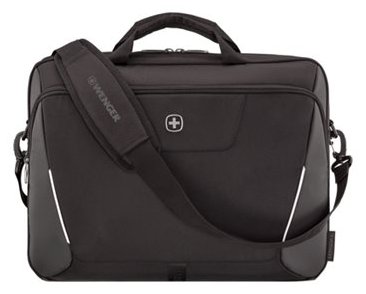 Wenger XE Brief 17 17 Laptop Briefcase with Tablet Pocket Black