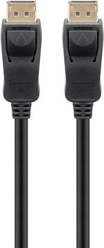 Wentronic Goobay 61698 DisplayPort-Kabel 3 m Schwarz - Kabel - Digital/Display/Video von LumaTech
