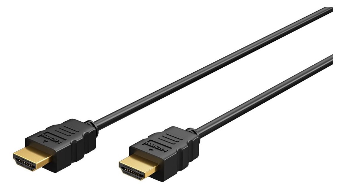 Wentronic Goobay High Speed HDMI Kabel mit Ethernet 60627 - Kabel - Digital/Display/Video