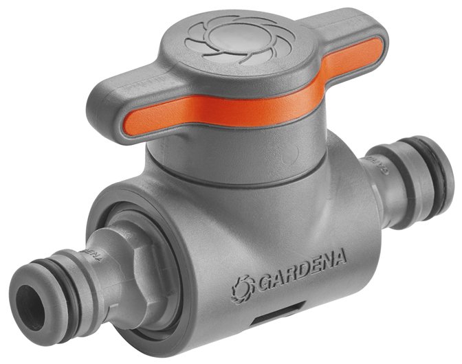 Gardena 18266-50 - Abschaltventil - Sprinkleranlage - Grau - Männlich - 1 Stück(e)