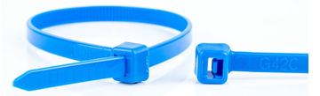 WKK Kunststoffkabelbinder Blau 100 St. von LumaTech
