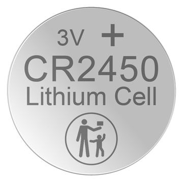 XCell Batterie Knopfzelle CR2450 - Batterie - CR2450 von LumaTech
