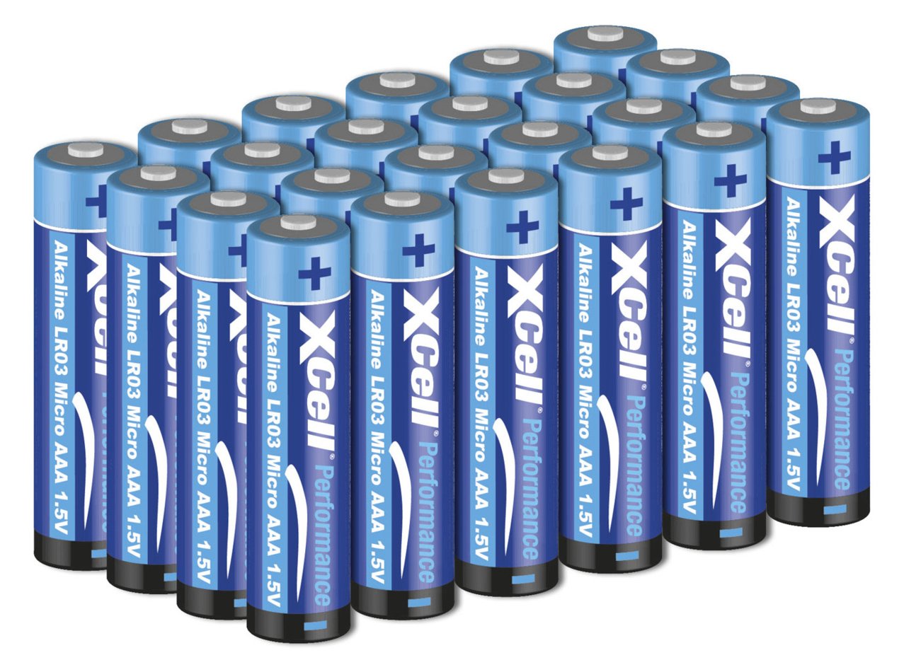 XCell Batterie Performance LR03 Micro AAA 24er Box - Batterie