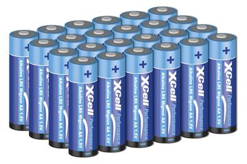 XCell Batterie Performance LR6 Mignon AA 24er Box - Batterie von LumaTech