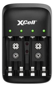 XCell Ladegerät BC-X500 unbest. 1-4x AAA AA 1-2x Block - Ladegerät - Nickel-Metallhydrid (NiMH) von LumaTech