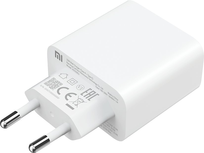 Xiaomi Mi - Netzteil - 33 Watt - 3 A - PD - 2 Ausgabeanschlussstellen (USB, USB-C)