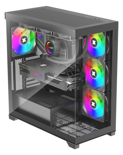 Xilence Gehäuse Gleam Schwarz XG171