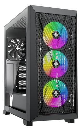 Xilence Performance X Series Xilent X X912.ARGB - Mid tower - ATX - Seitenteil mit Fenster (gehärtetes Glas)