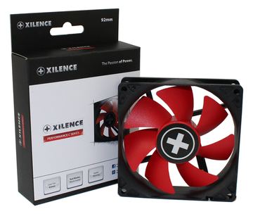 Xilence Red Wing - Gehäuselüfter - 92 mm - Rot von LumaTech