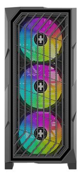 Xilence Xilent Breeze II ATX PC Case X812.ARGB Gaming schwarz - Gehäuse - Midi/Minitower - ATX von LumaTech